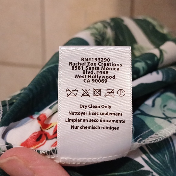 🔥🔥🔥Rachel Zoe Palm print duster beach cover up OS - Picture 13 of 14